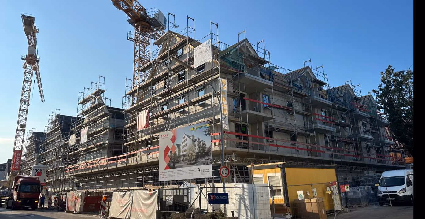Wohnanlage Großprojekt — Stuckateurarbeiten in Region Ludwigsburg